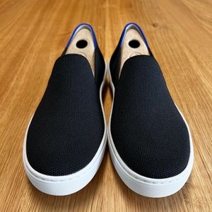 Rothy's Original Slip On Sneaker - Black - Size 6.5